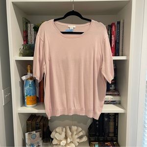 H&M Short Sleeve Sweater